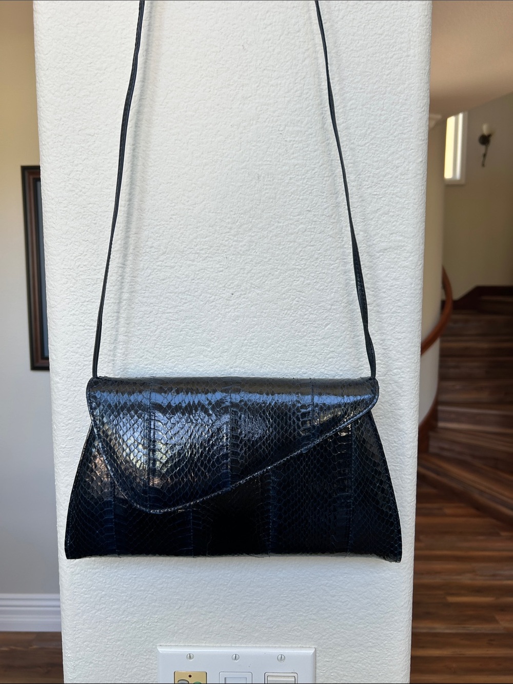 J. Renee Snakeskin Shoulder Bag - Chic Evening Crossbody